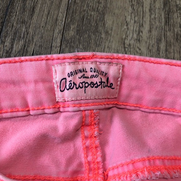 Aeropostale neon pink jeggings - Picture 4 of 8